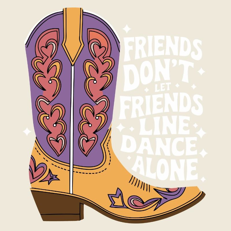Line Dancing Dancing Dancers