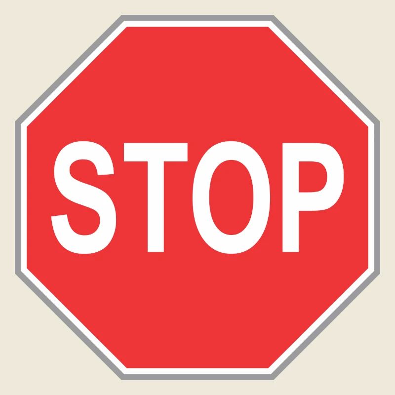 Panneau stop