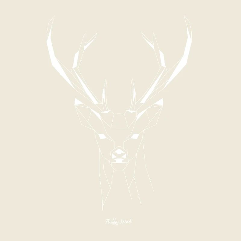 Cerf origami