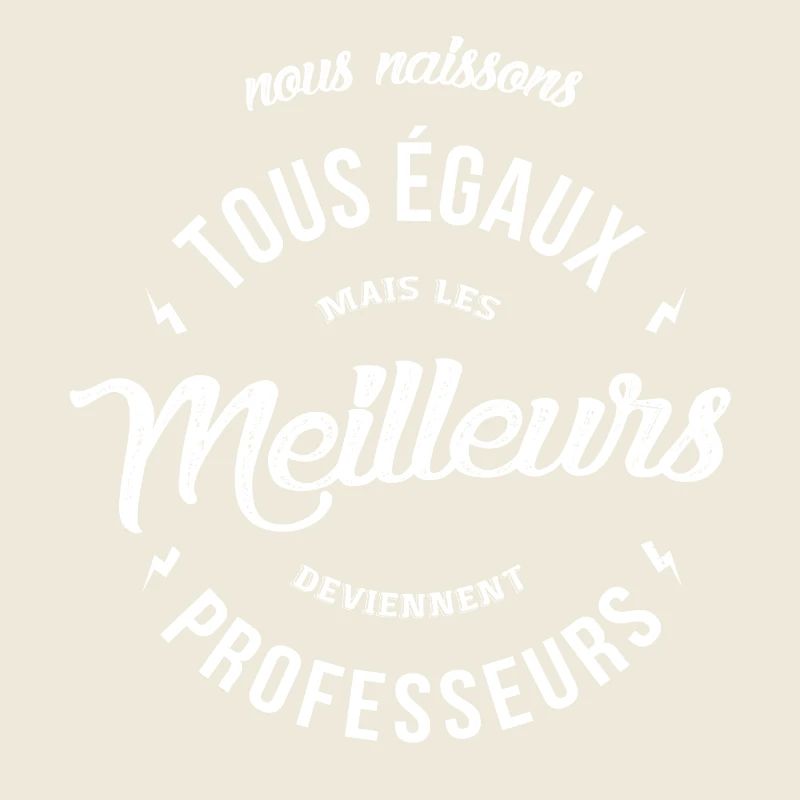 Les meilleurs deviennent Professeurs