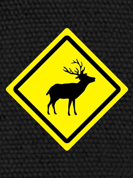 deer roadsign