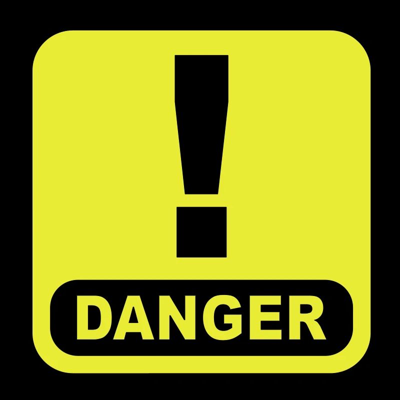 Danger Ausrugezeichen