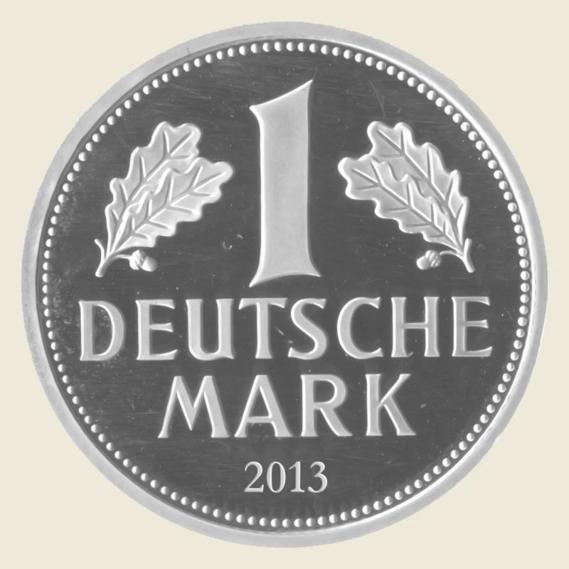 German Mark coin 2013