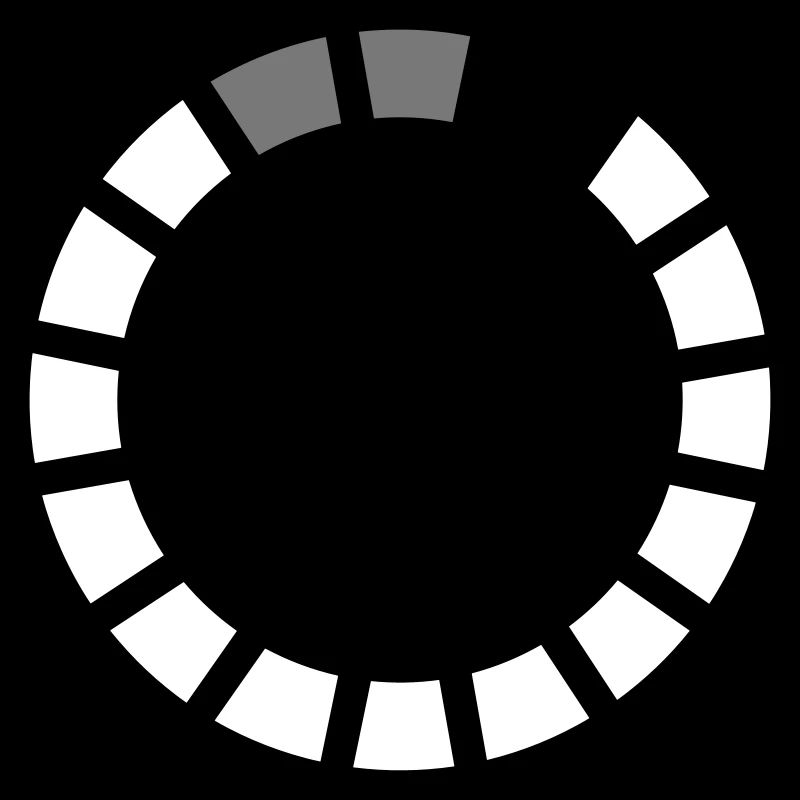 en cours de chargement signe le chargement du cercle de l'anneau devient un