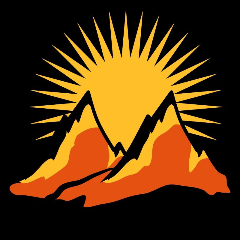 Schöne Berge Wanderweg Sonne