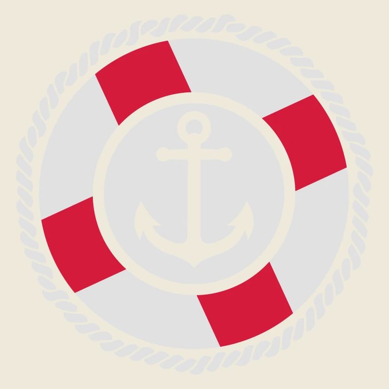 Rettungsring Anker