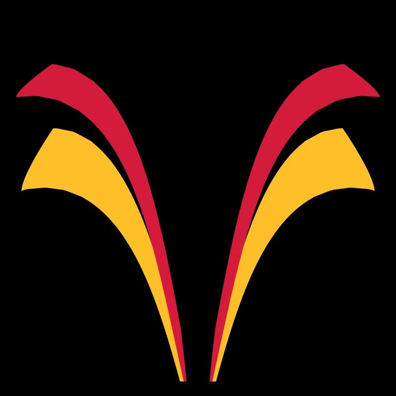 Bande des lignes du pavillon de l'Allemagne