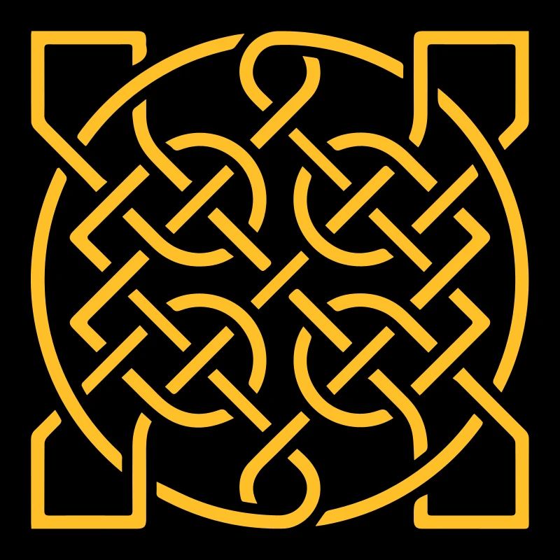 Knot pattern Motif de noeud