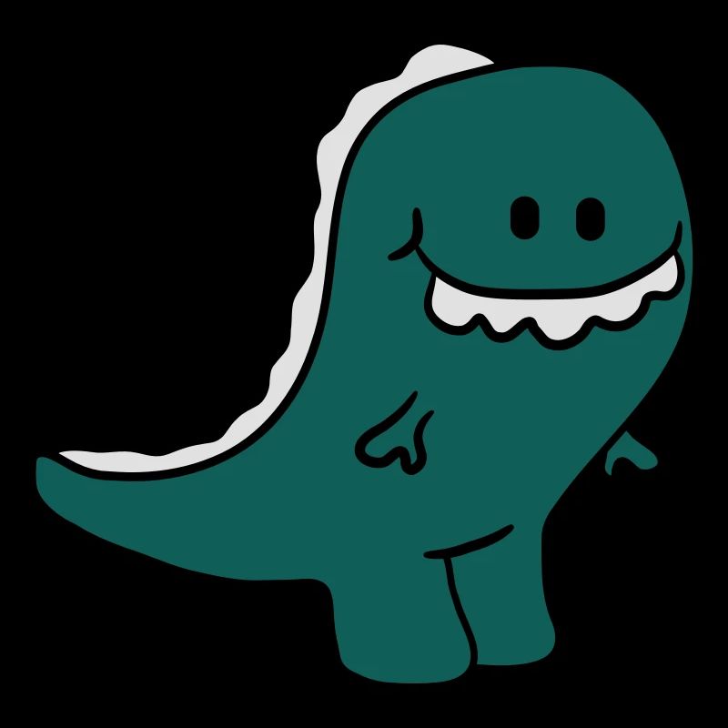 Doux mignon petit T- Rex enfant