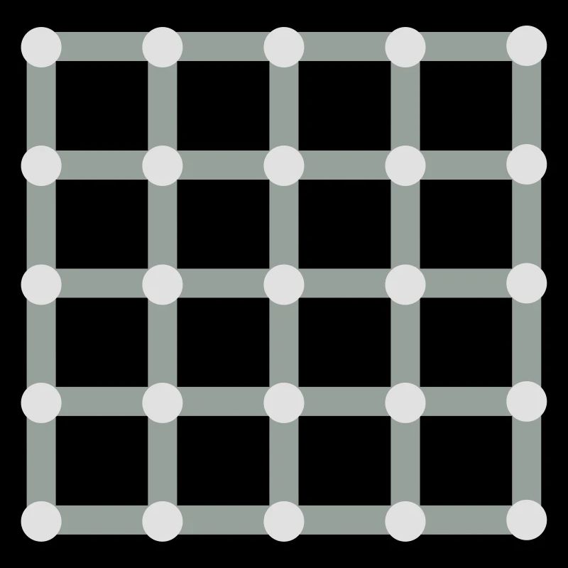 Optical illusion, Find the black dot!