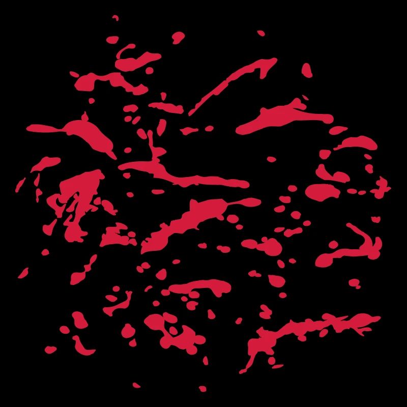 blut spritzer klecks farbe blutig horror halloween