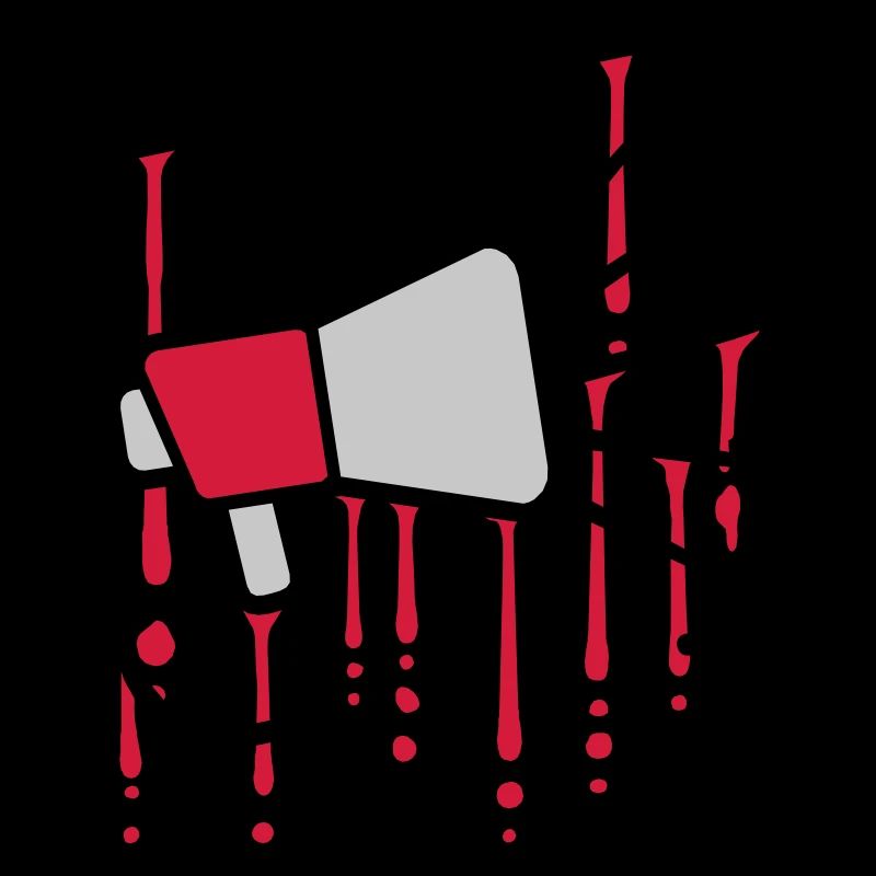 Drops Megaphone Loud Speech