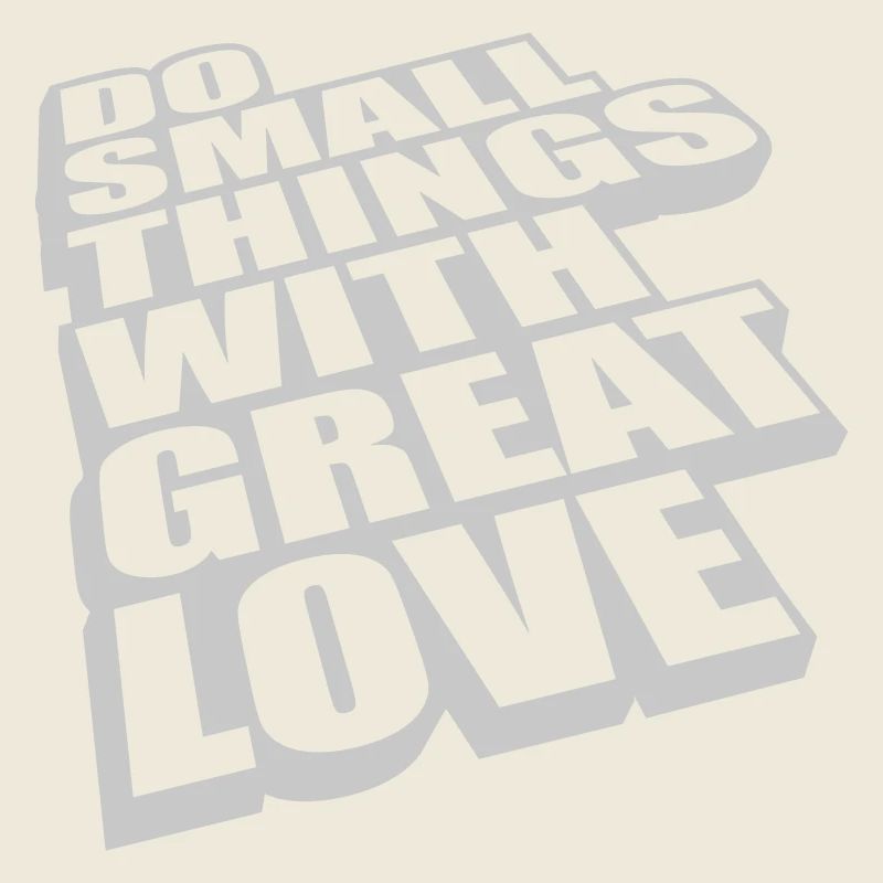 Quote do small things