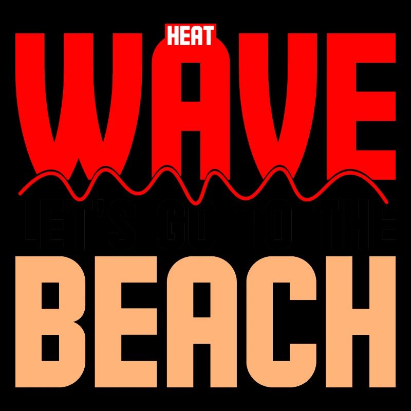 vague de chaleur allons à la plage