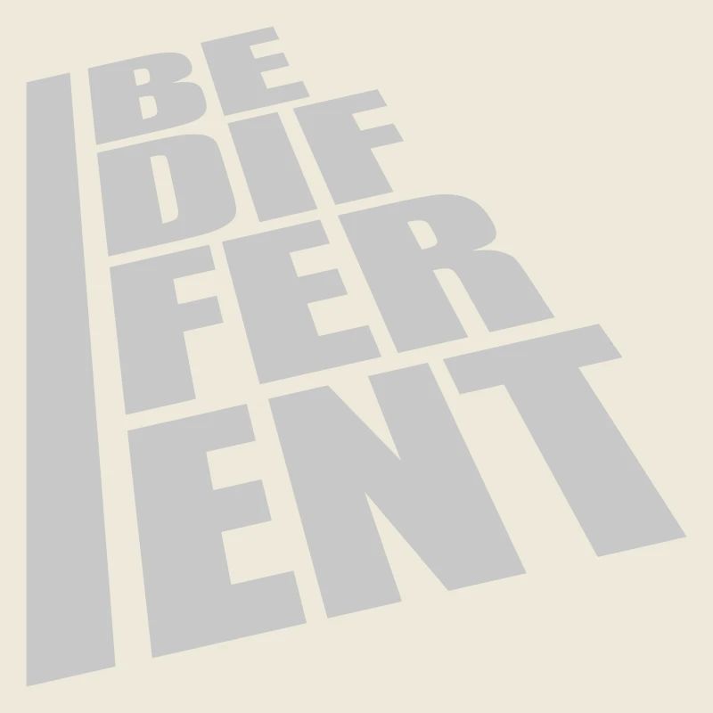 Be different Logo Design