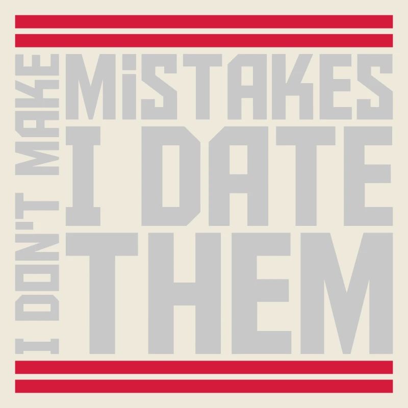 Date Mistakes Quote Logo