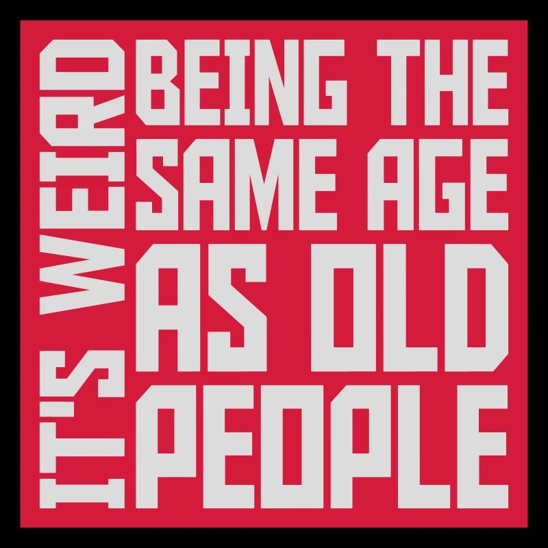 being old people age