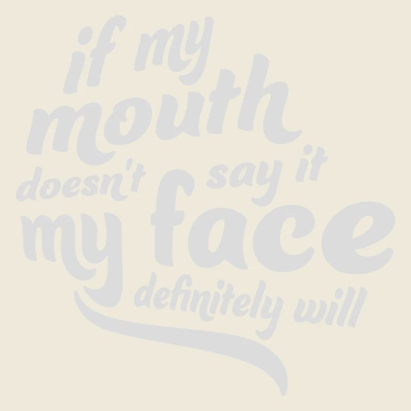 Mon visage le fera certainement