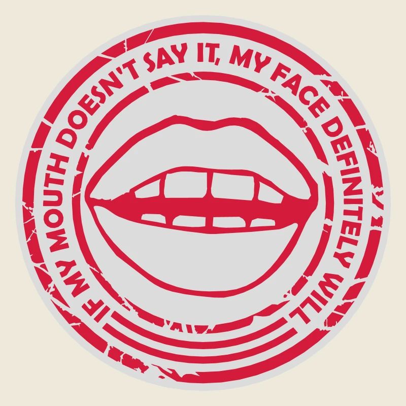 my face definitely will