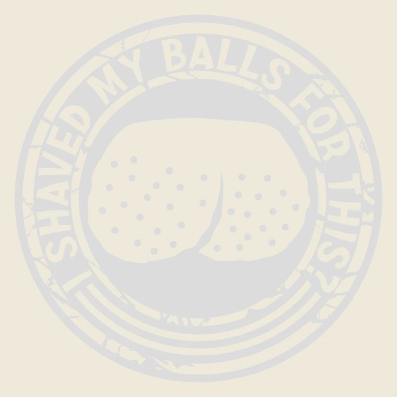 I shaved my balls