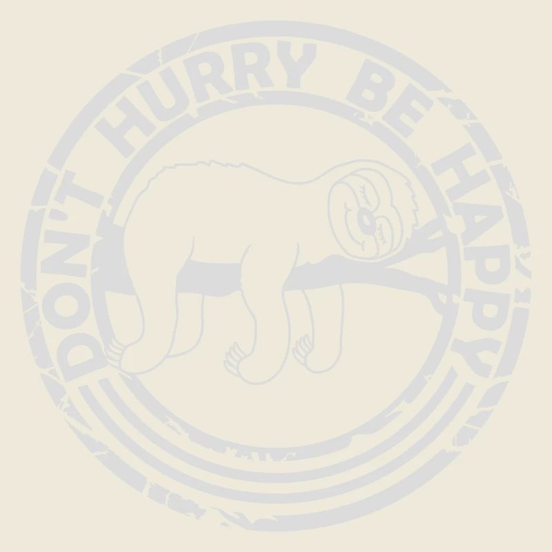 Don't hurry be happy