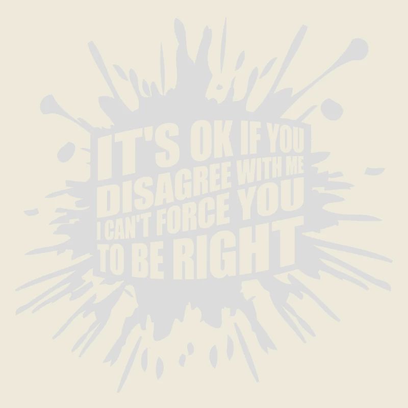 Vous n’êtes pas d’accord avec moi