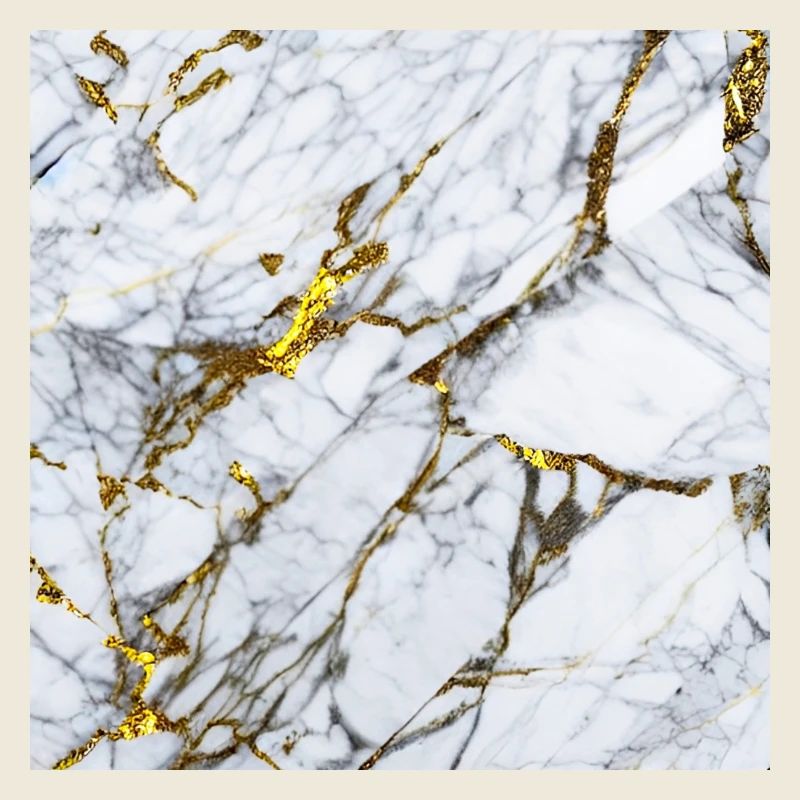 Marmor Weiß Gold Textur