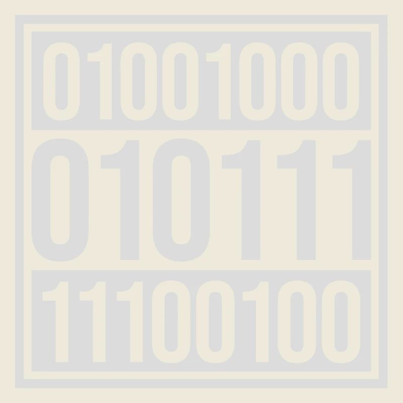 Binary Code Program Language