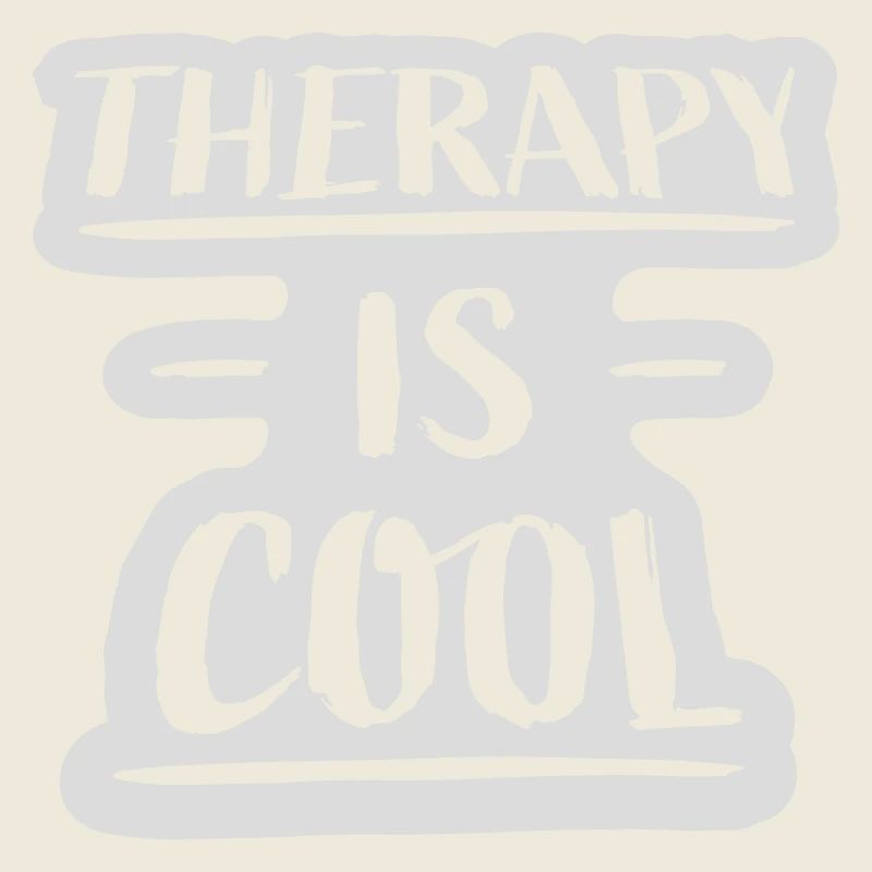 therapy is cool Zitat