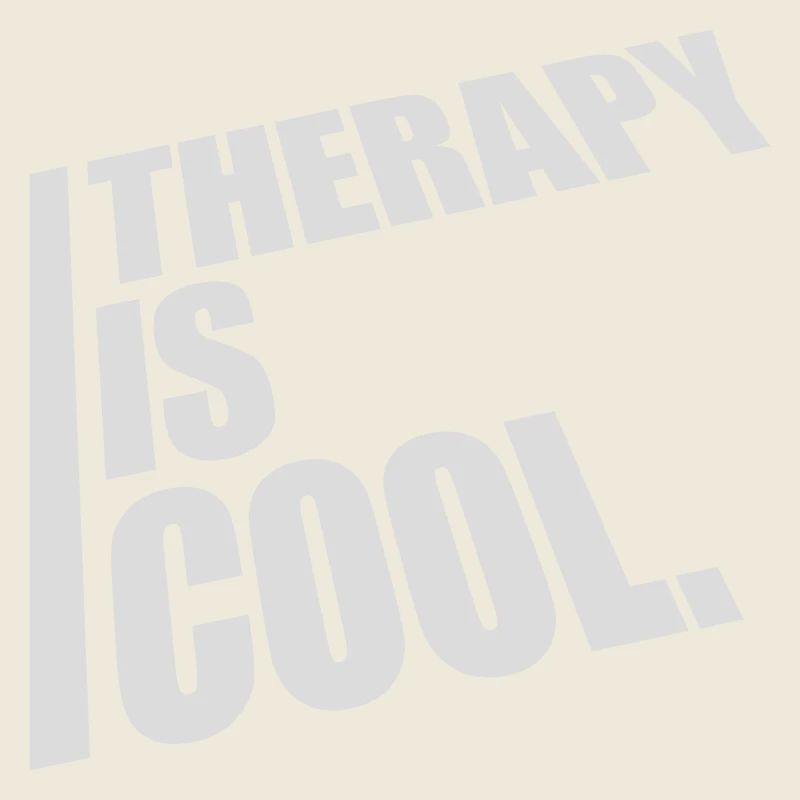 therapy is cool Zitat