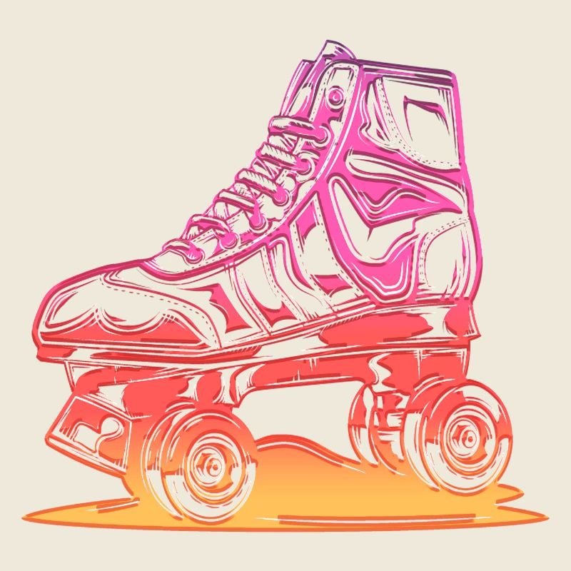 rollerblades patins rollers rollerskates retro