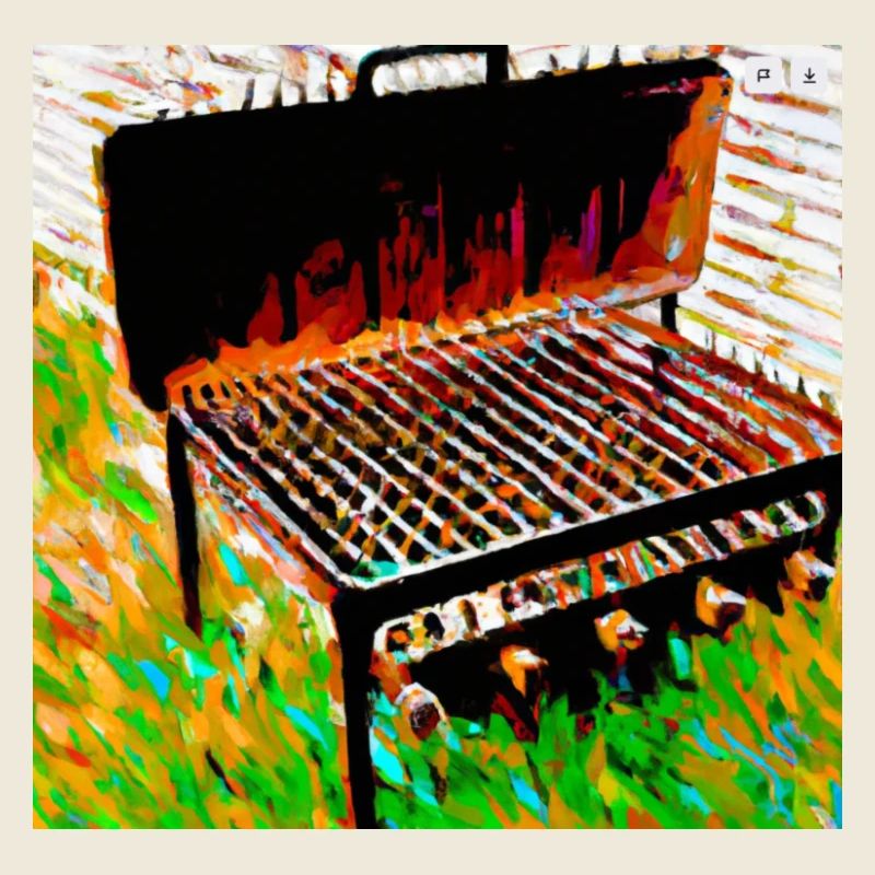 Grill der 50er Jahre