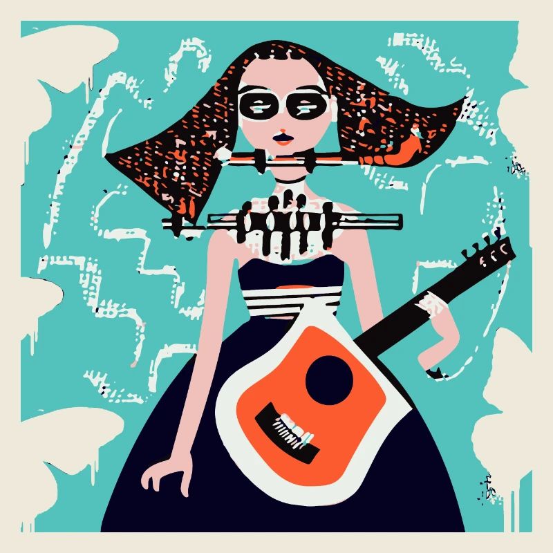 Fille de la musique