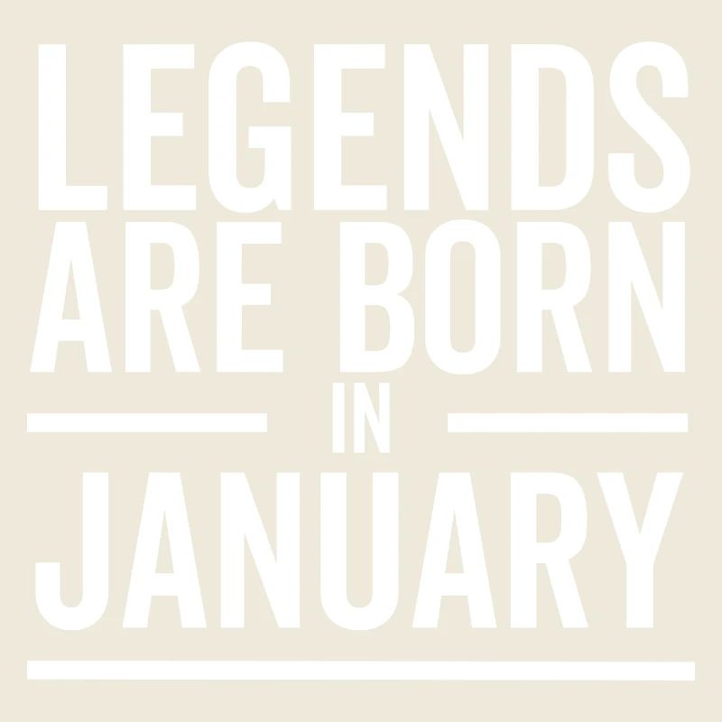 Legenden werden im Januar geboren