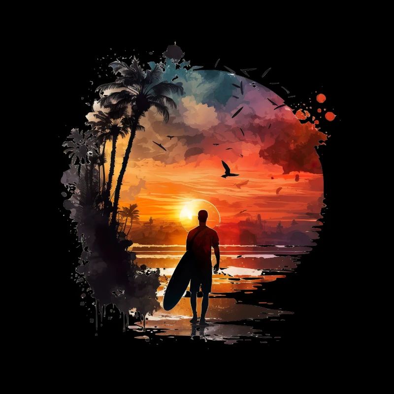 Rêve de surfeurs