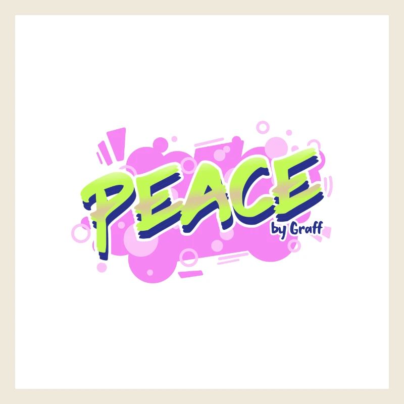 graffiti logo maker featuring bubbly graphics