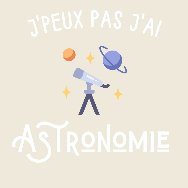 je peux pas j'ai astronomie