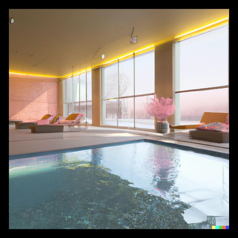 Ein sonnendurchfluteter Lounge-Bereich art 2