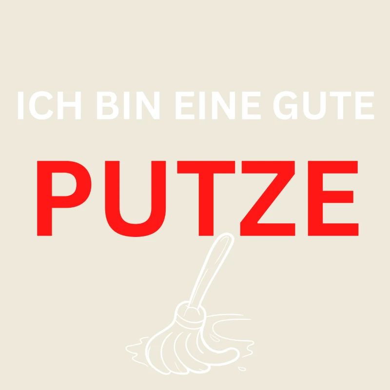 Ich bin eine gute Putze