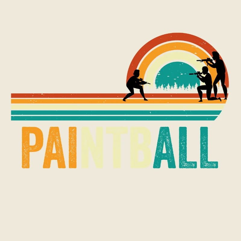 Paintball Retro Vintage