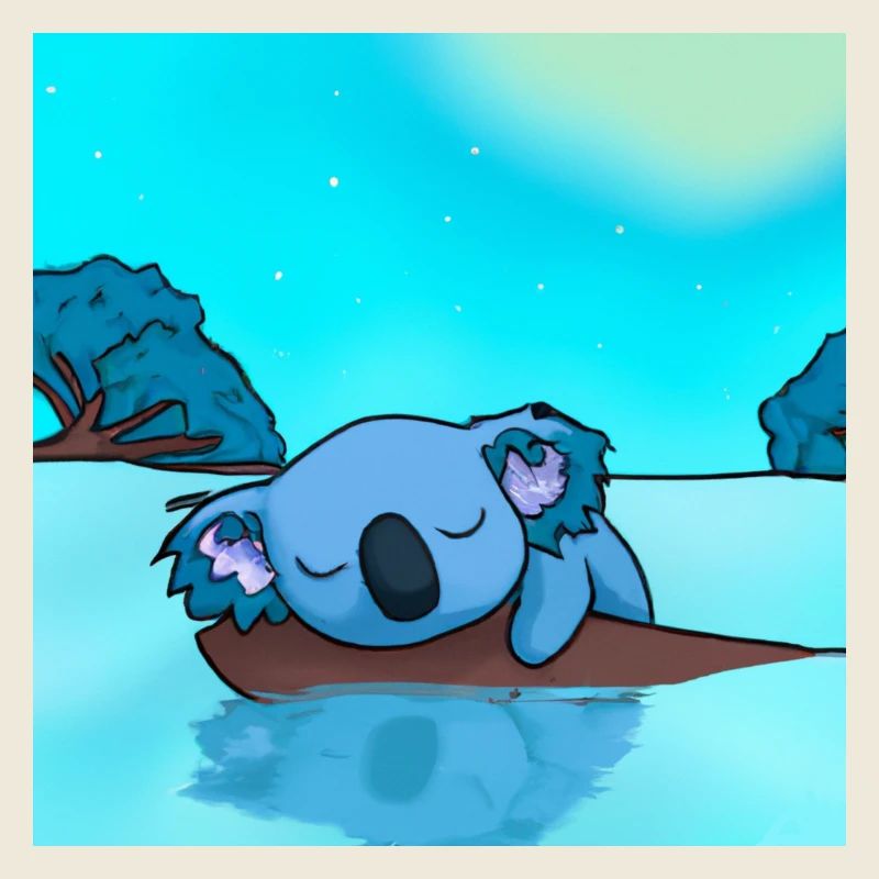 Koaler im Wasser