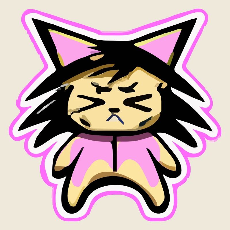 Roli le chat grognon