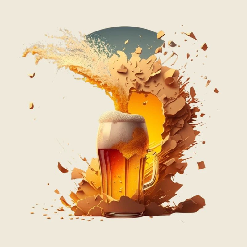 Bier Explosion Party Alkohol