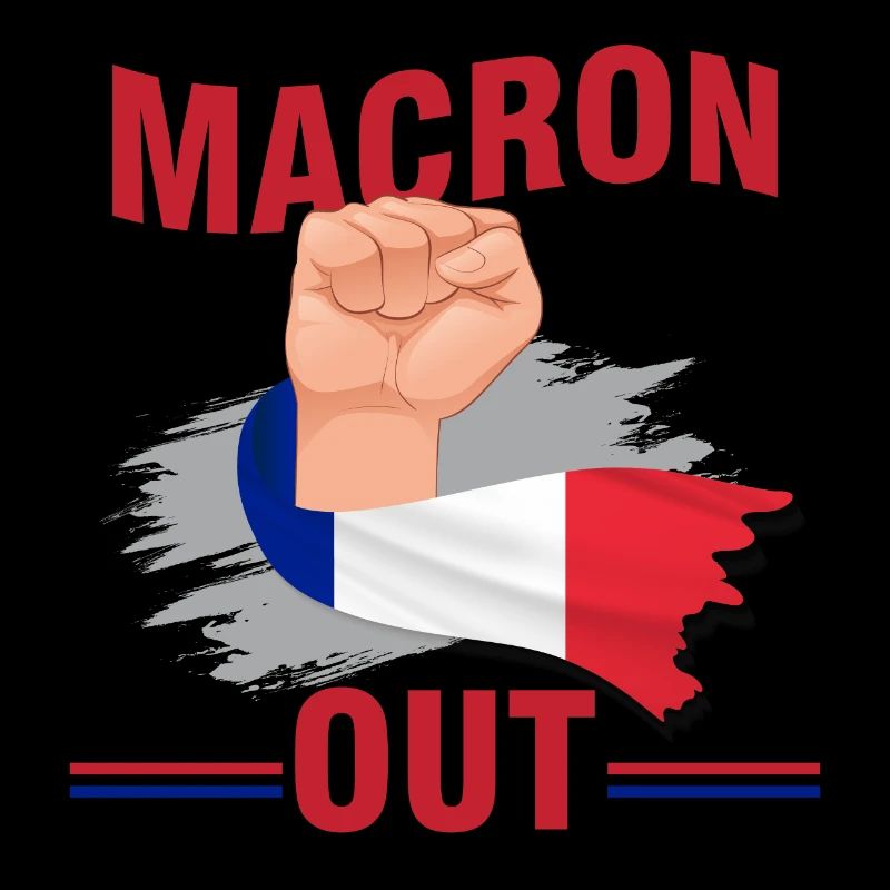 macron out Grève 2023 anti retraire à 64 ans