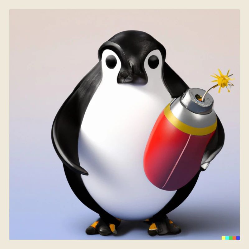 Pinguin-Bombe