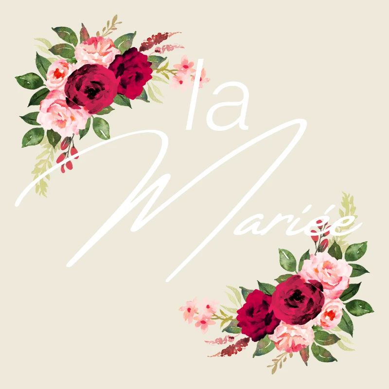 La mariée floral