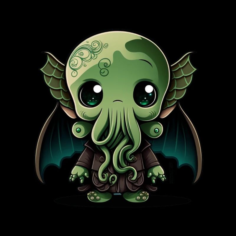 Un bébé mignon Cthulhu