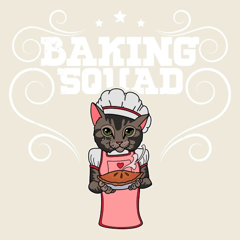 Cat Dessert Pastry Baking Gift