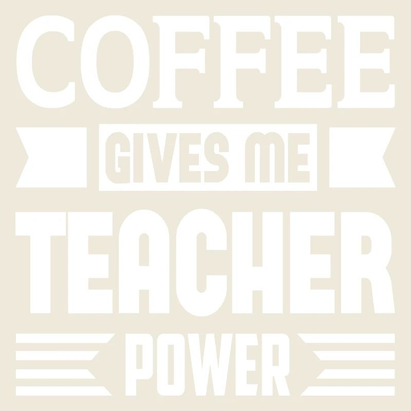 Le café me donne le pouvoir d’un enseignant