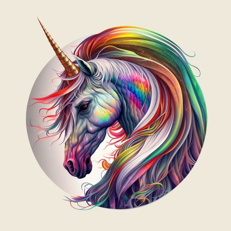licorne arc en ciel